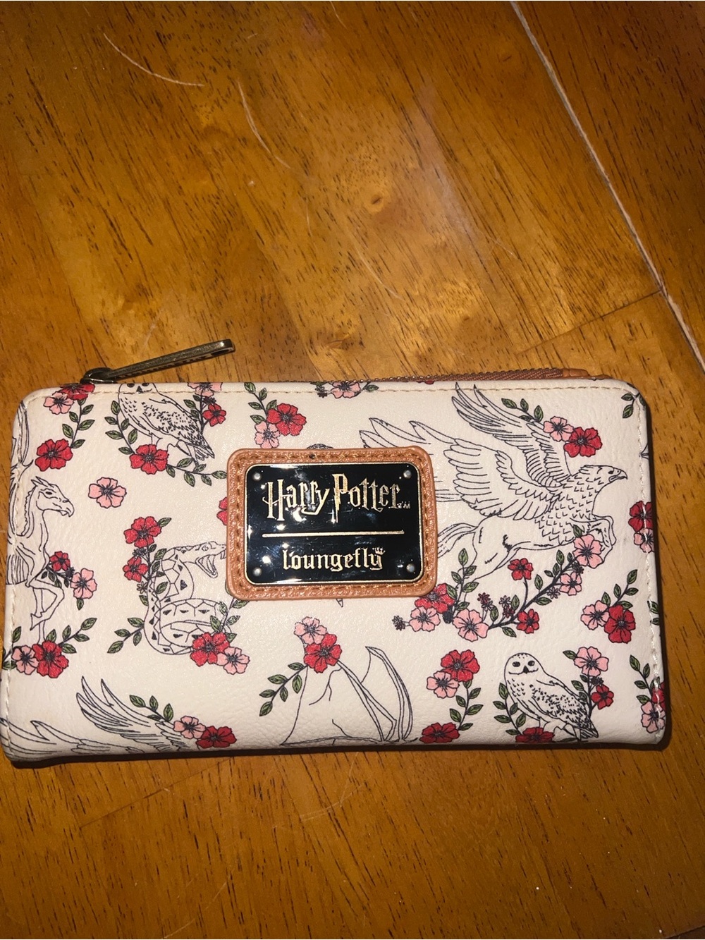Loungefly Harry Potter Floral Creatures Wallet -
